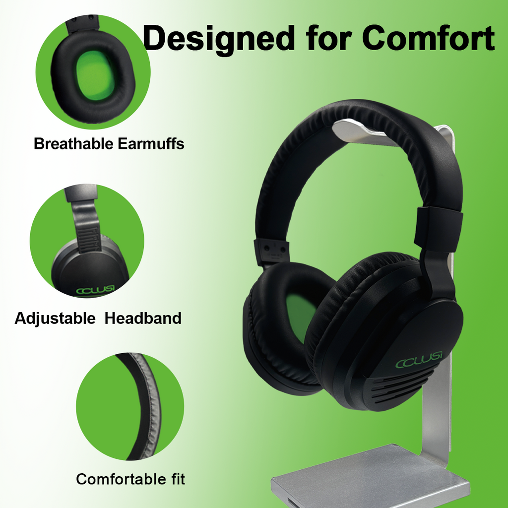 Wireless Gaming Headset for PS5/PC/PS4 - 2.4G & Bluetooth 5.3 Dual Connectivity, 40H Battery, Gaming Headphone 50mm Surround Sound, Noise Cancelling Microphone