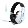 M600 Wireless Gaming Headset for PS5, PC, Laptop - 2.4G Wireless & Bluetooth 5.3 Dual Connection, 48H Battery Life, Gaming Headphone Foldable Over-Ear with Microphone
