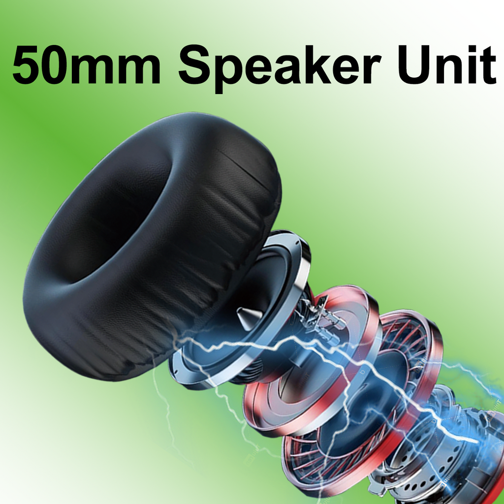 Wireless Gaming Headset for PS5/PC/PS4 - 2.4G & Bluetooth 5.3 Dual Connectivity, 40H Battery, Gaming Headphone 50mm Surround Sound, Noise Cancelling Microphone