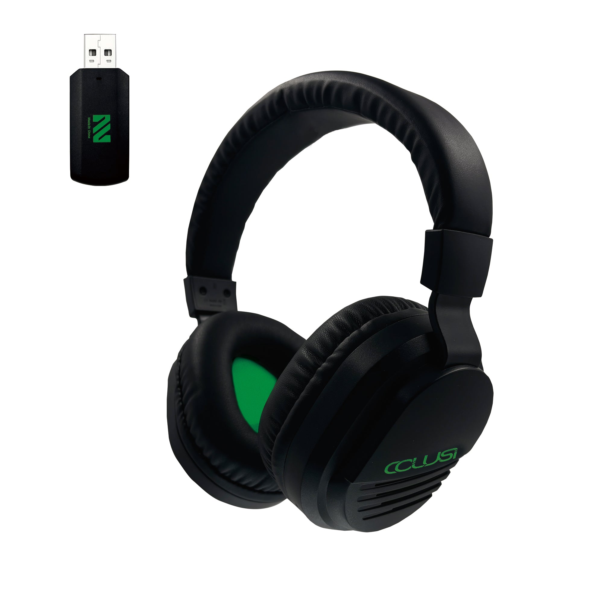 Wireless Gaming Headset for PS5/PC/PS4 - 2.4G & Bluetooth 5.3 Dual Connectivity, 40H Battery, Gaming Headphone 50mm Surround Sound, Noise Cancelling Microphone