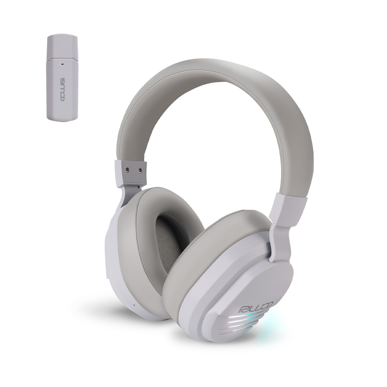 48 Hours Battery Life Wireless Gaming Headset  2.4GHz+Bluetooth 5.3 Gaming Headphone for PS5\PS4 PC, Laptop, Mobile Phone