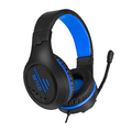 CLS100 Stereo Gaming Headset with Noise Canceling Mic,,Over-Ear Earmuffs, Memory Foam Ear Pads, One-Touch Mute, for Tablet/PS4/PS5/PC/Xbox One/Switch, blue